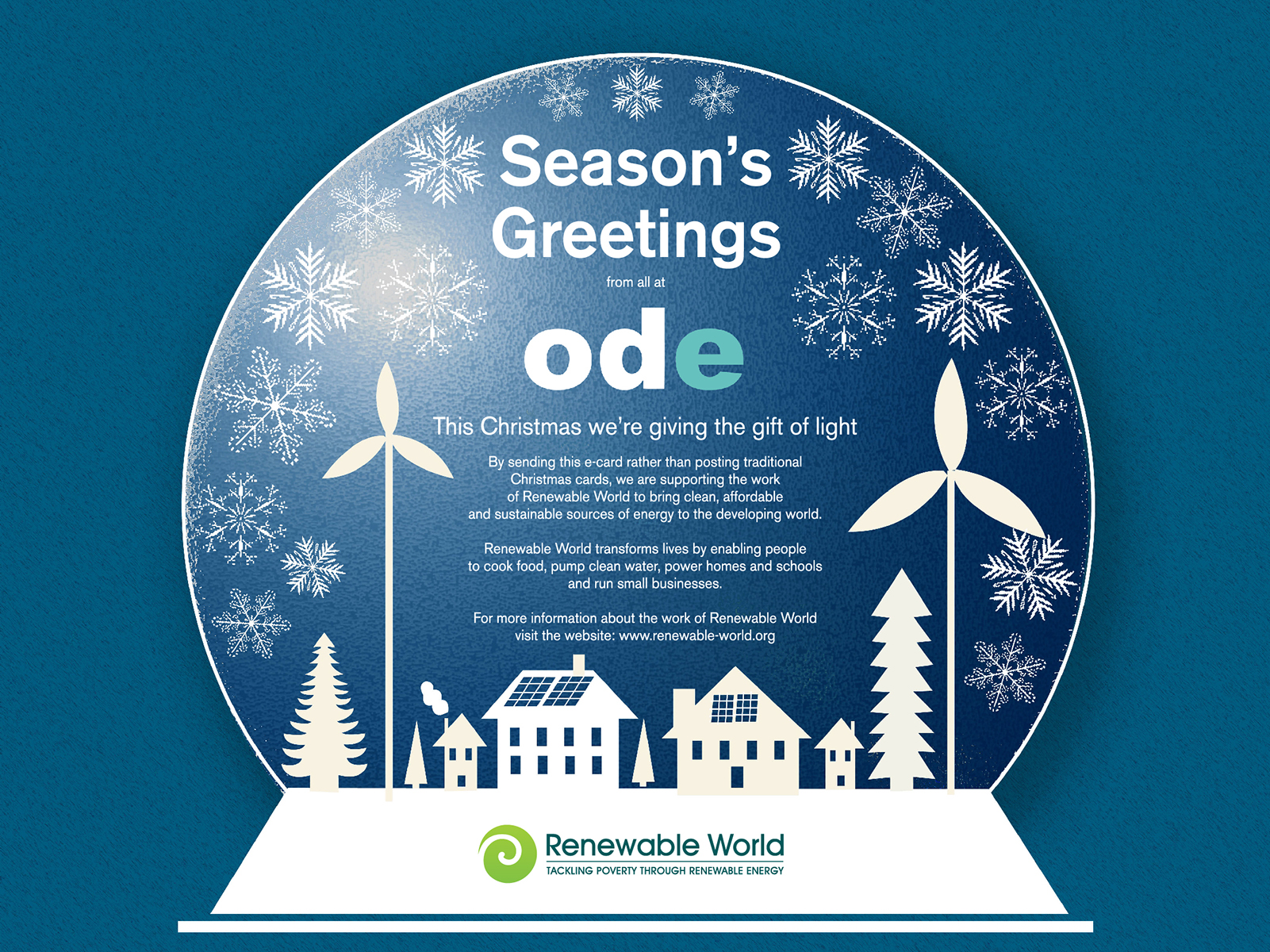 Season's greetings from ODE